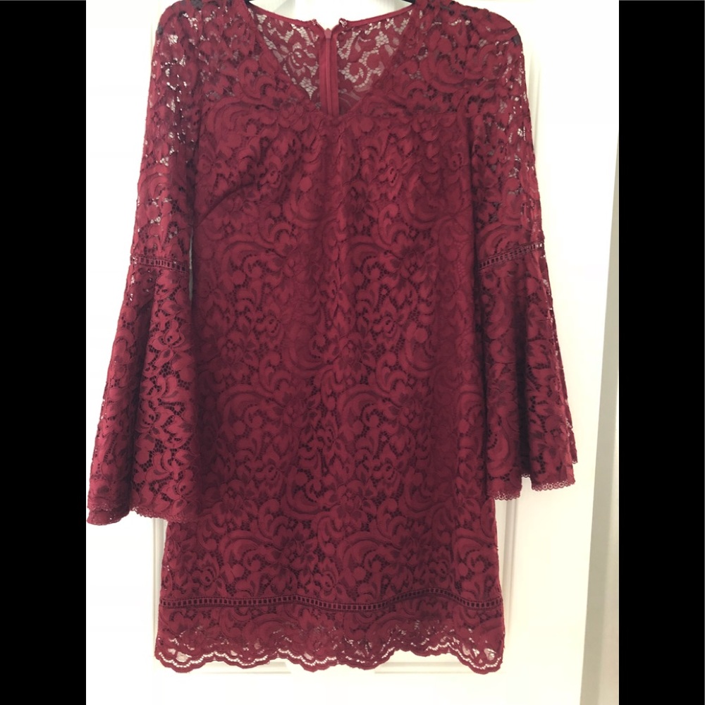 Red lace dress!!!!  Sexy red lace